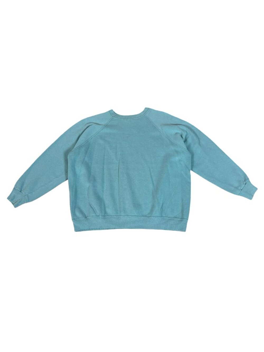 Vintage 1990s Hanes Light Green Blank Crewneck Sweatshirt